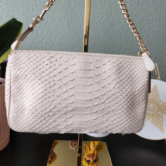 Coach Nolita 24 Chalk Python RARE - Picture 3 of 10